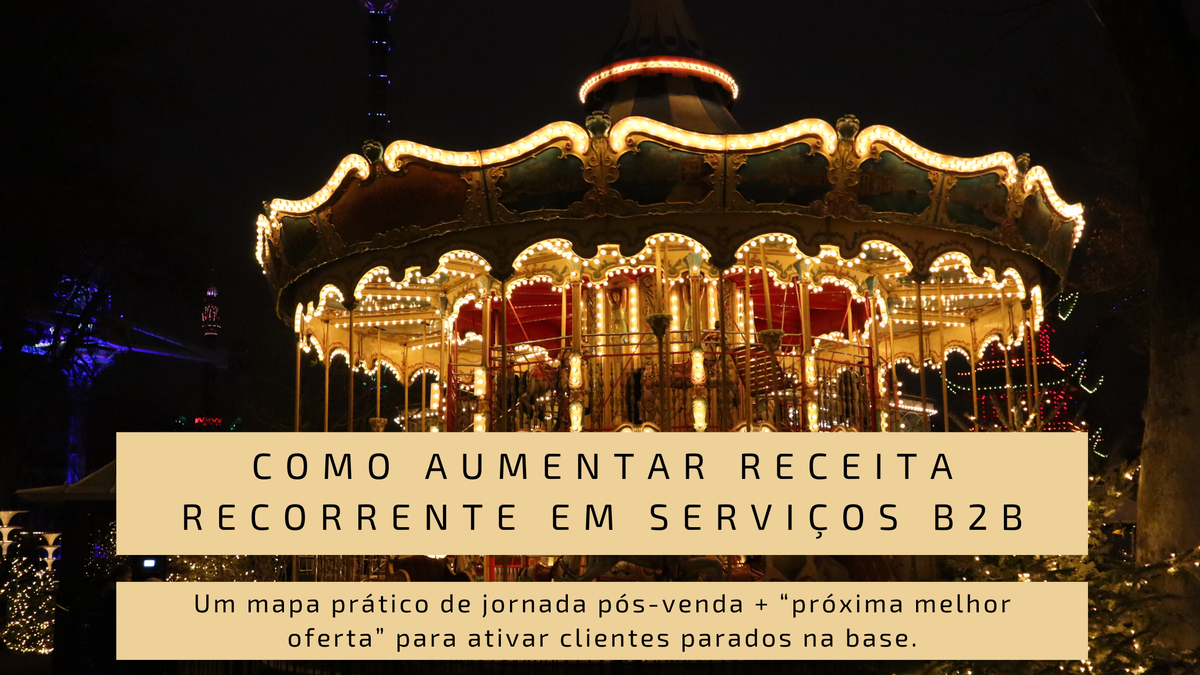 Como aumentar receita recorrente e LTV em serviços B2B sem ficar refém de novos leads?